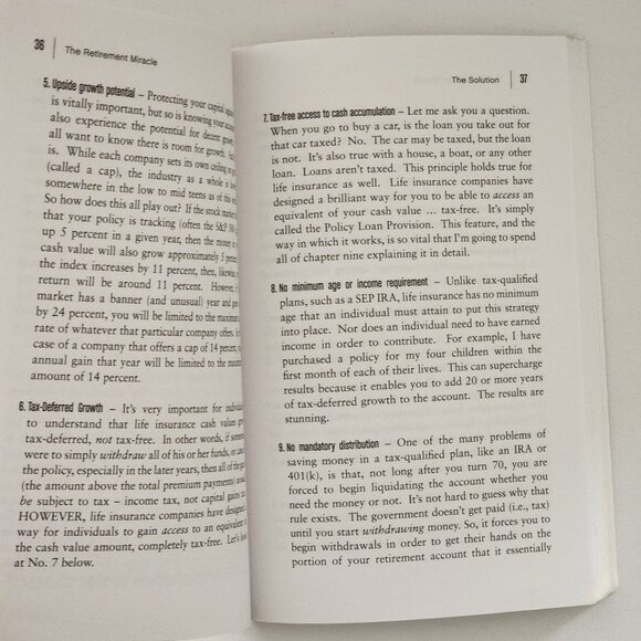 The Retirement Miracle by Patrick Kelly 2011 Trade Paperback - Picture 4 of 6